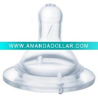 Wholesale wide neck nipple baby baby nipples blister 2pcs)