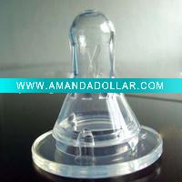 Wholesale Hot Sales Transparent Baby Feeding Silicone bottle Nipple