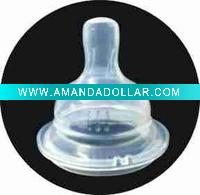 Wide Caliber Solid silicone Nipple baby nipple