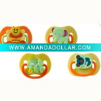 Wholesale funny pacifier with animal design for baby