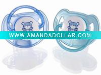 baby pacifier with lovely printing