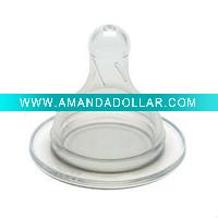 Silicone baby nipple