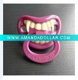 funny baby pacifier