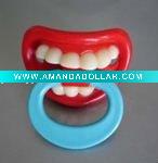 lovely baby pacifier with tooth