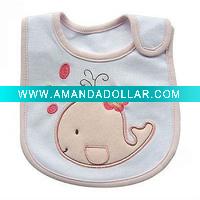hand embroidery baby bib
