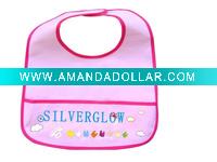 pink washable baby bib SG-BB009