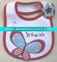 cotton baby bibs