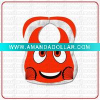 Cotton baby bib
