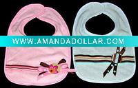 100 cotton terry towel fabric baby bib