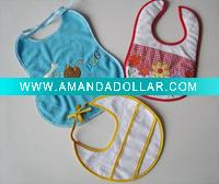 Wholesale 100%cotton baby bib