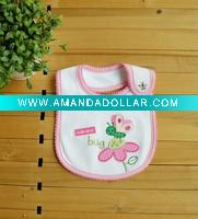 Wholesale baby clothing waterproof baby bib