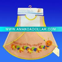Waterproof baby PEVA bibs
