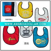 Wholesale 100%cotton infant bib