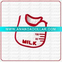 Wholesale 100%cotton infant bib