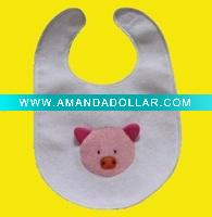 baby cotton bib