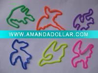 shaped rubber bands