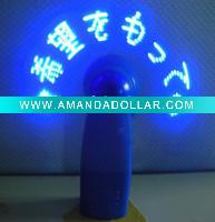 flashing mini fan