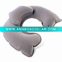 varied colored inflatable pvc pillow for kids