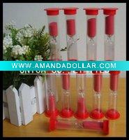 Wholesale 10minutes sport sand timer/kids playground equipment/school equipment/toothbrush hourglass/plastic sand timer