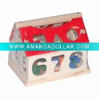 Wholesale Wooden house wooden toy