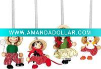 Wholesale wooden spring toys