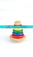 Wholesale Wooden Colored Tower Tumbler