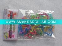 Wholesale environmental colorful&funny antiaging rubber bands