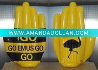 Wholesale PVC cheering inflatable hand