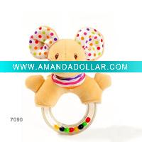 Mouse Rattle with hang card
