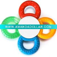 Wholesale silicone baby teether with water