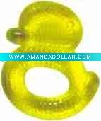 Wholesale duck shaped teether baby items