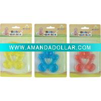 Wholesale EVA TEETHER RINGSAND RATTLE FOR BABY