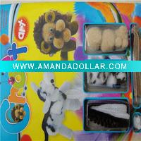 new design diy toys,wholesale pompons&chenille stems for diy toys