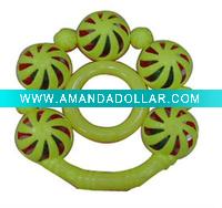 Lot of 300 New Plastic Baby Rattle Toy