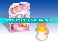 Plastic Horn Shape Baby Rattle