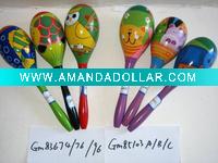Wholesale wooden maracas