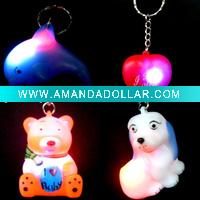 Wholesale 2011 new flashing toy, flashing keyring
