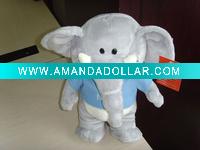Wholesale plush elephant with sweater