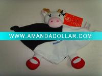 Wholesale baby animal toy towel ( infant comforter)