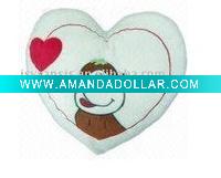 soft cushion with monkey toy