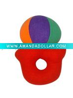 Wholesale soft doll&baby rattle