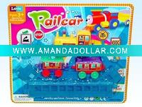Wholesale B/O Self Construct Train Set