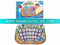 A-B-C learning garden(English),Baby learning blanket