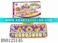 Wholesale Animal choir play mat w/music,Baby learning blanket