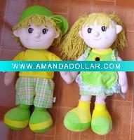 Wholesale plush Dolls,toy Dolls,Boy and Girl -08240