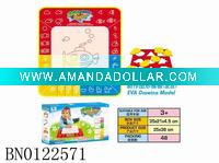 Drawing mat w/music,eva drawing model.Baby learining mat