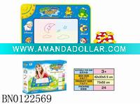 Wholesale Drawing mat w/music,eva drawing model.Baby learining mat