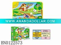 Educational mat w/music,Baby learning blanket