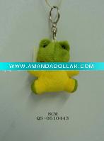 Wholesale soft plush toys keychain