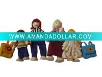 Wholesale wooden doll std9023